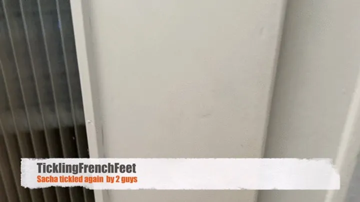 Tickling French Feet - Sacha tickled again by 2 (Full HD)