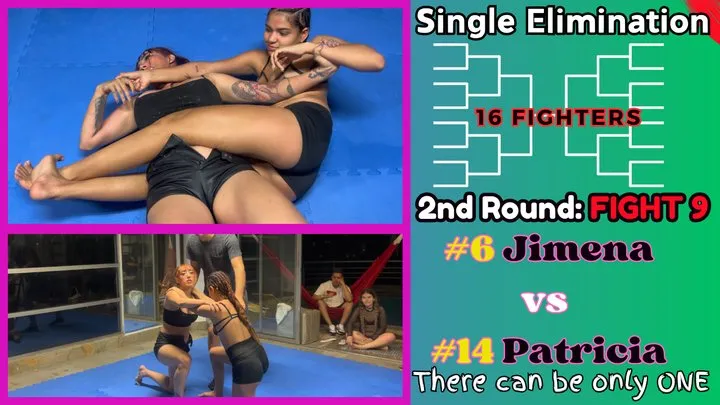 Kink Sports - Fight 9: 16 Person Elimination Tournament - Jimena vs Patricia