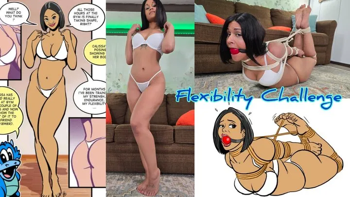 Calisa's Bondage Diaries - Calisa's Coloring Book: Flexibility Challenge