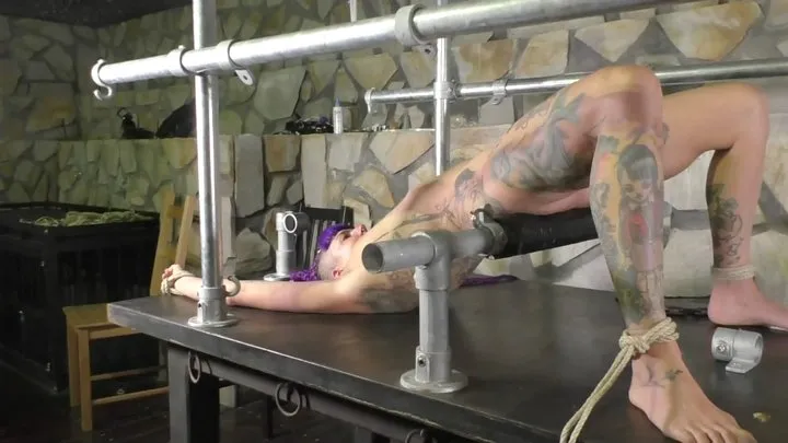 The Bondage Challenge - Back Breaking Endurance Challenge for Maya Homerton - Part 1 mp4 HD