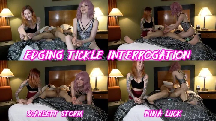 Scarlett Storm Tickling - Edging Tickle Interrogation