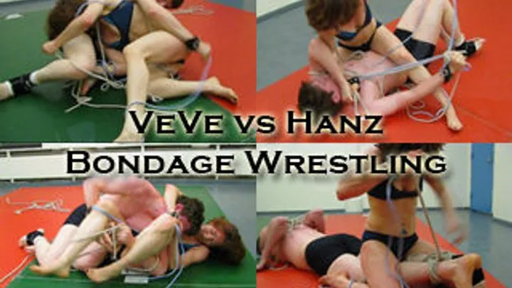 Doom Maidens Wrestling - Bondage Wrestling: VeVe Lane vs Hanz (Standard Definition from May 2012)