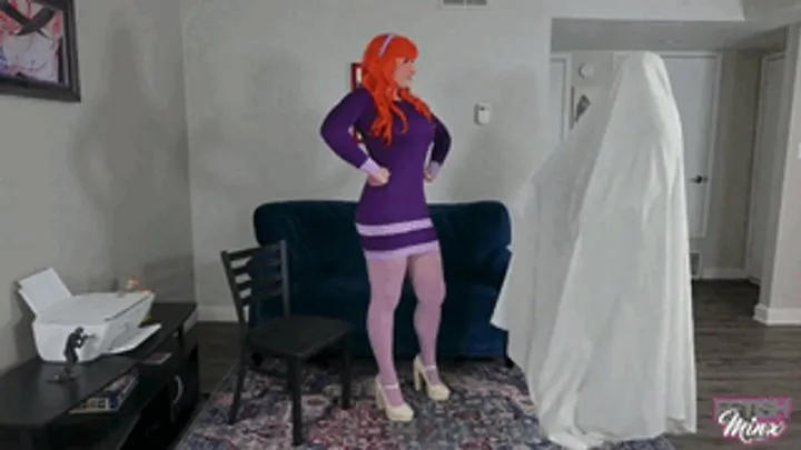 Minx Grrl's Fetish Corner - Daphne Blake Bound and Gagged By Ghosts! (WMV format)