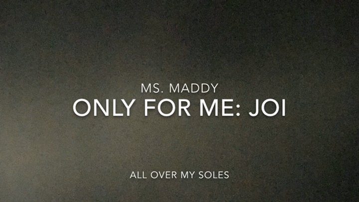 Madsoles - Your dick belongs to my soles