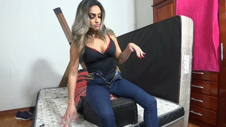 Ms Fetish Studio - Very hot brunette loves to sit on her slave's face with a lot of heat and leave him completely dominated Part 2 By Naty Mello and Daniel Santiago Cam By Dani Full HD
