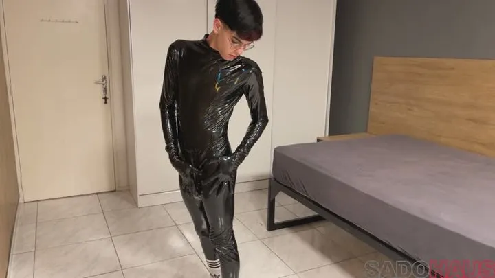 Sadohaus - Top Leather Boyfriend Binds And Fucks His Latex Bottom