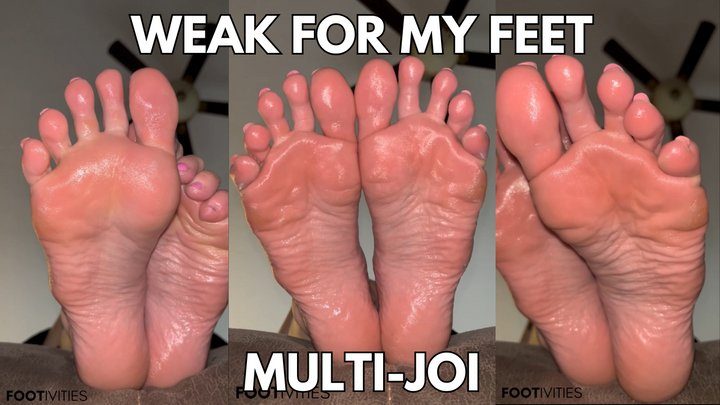 Ivys Feet - Weak for My Feet JOI Domination - Ivys Feet - Footivities