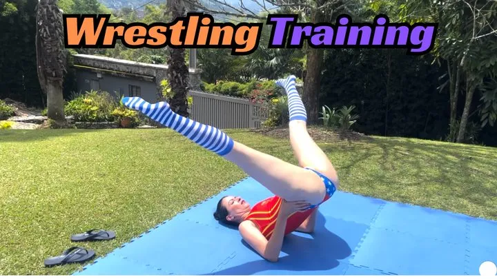 Kink Sports - 2 Girls Learn to mixed wrestle in preparation for tournament