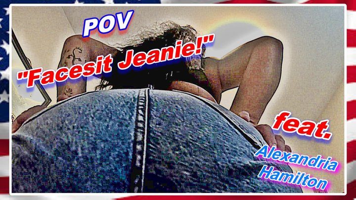 Modest Moms Wrestling - POV - Facesit Jeanie!