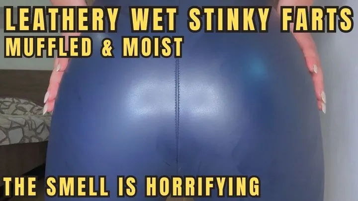 Katiekinky - Blue Leather Farts: Moist, Muffled, and Stinky!