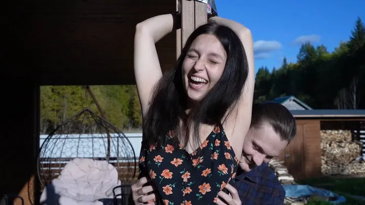 Bondagio - OUTDOOR TICKLING REVENGE: HUMBLING THAT ARROGANT WOMAN (HD)