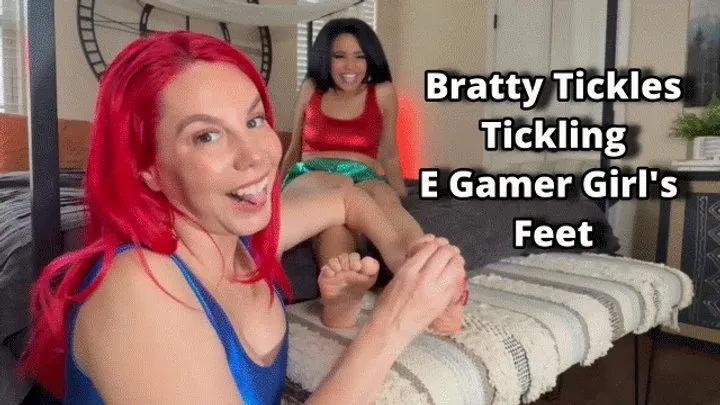 Tickles Soft Soles - Bratty Tickles Tickling E Gamer Girl's Feet - Long Fingernails Do Sole Tickling, Toe Tickling, Heel Tickling On Ticklish Feet HDMP4