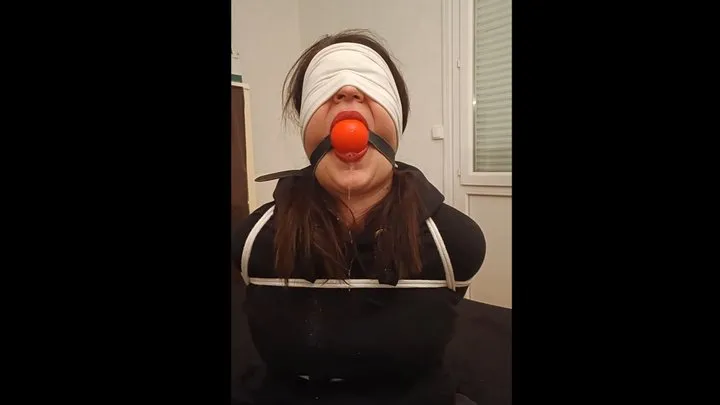 Frenchbondage - Burglar tied up and gagged