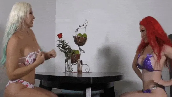 Sexual Alexis - Janine vs Justice: Arm Wrestling