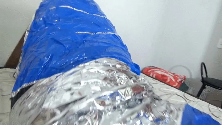 Ms Fetish Studio - BLONDE MILF PAWG MUMMIFYING HER SLAVE AND FARTING A LOT IN HIS FACE BY BIA MELLO AND DANIEL SANTIAGO CAM BY ALINE FULL HD