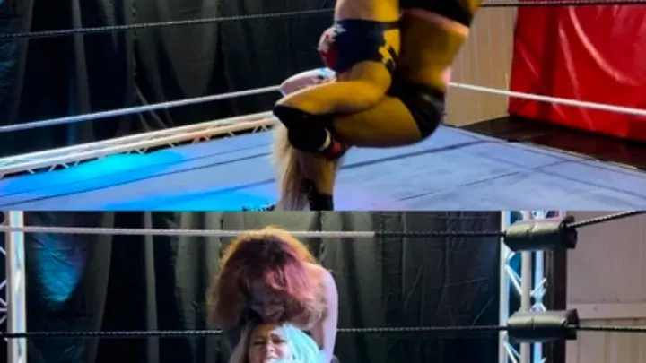 Nadia Sapphire - Blonde gets KO’d and dropped on head