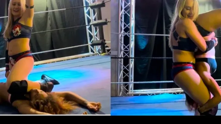 Nadia Sapphire - Piledrivers, stomach sitting and submissions
