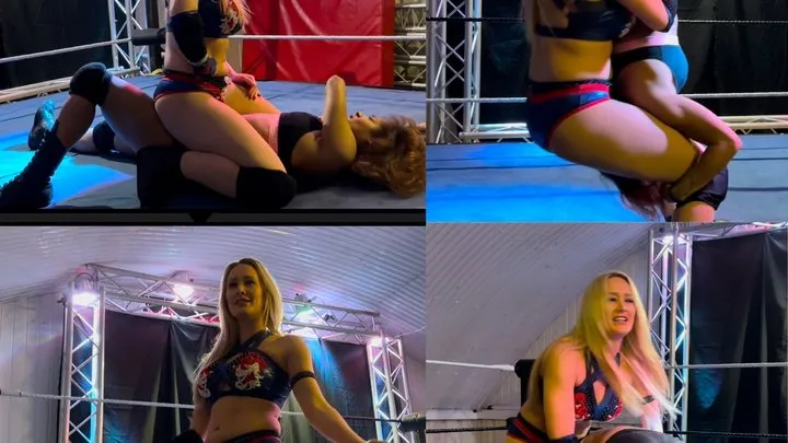 Power Girls Pro Wrestling - Piledrivers, crotch and stomach kicking