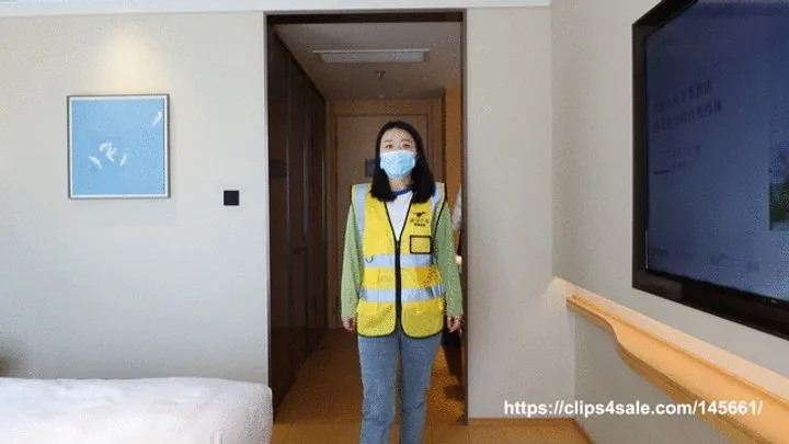 Cgbf - Female delivery girl was tickled