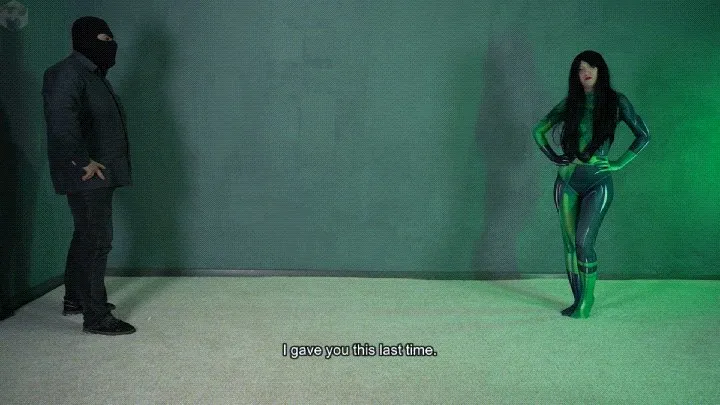 Vacuum Dreams - Shigo in a clear vacuum cube