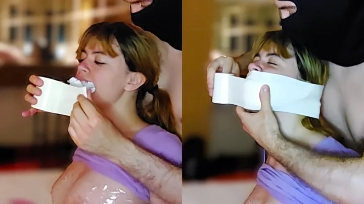 Silenced Cuties - Cutie Nani in Trouble - Wrapped Up Tight in Her Bedroom!