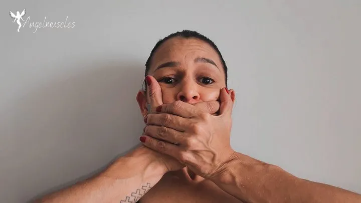 Angelmuscles - Silent Fear: Tape Gagged Roleplay