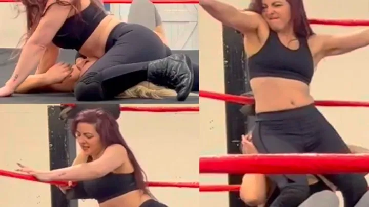 Nadia Sapphire - Stomach smothering, Stinkface and bronco buster