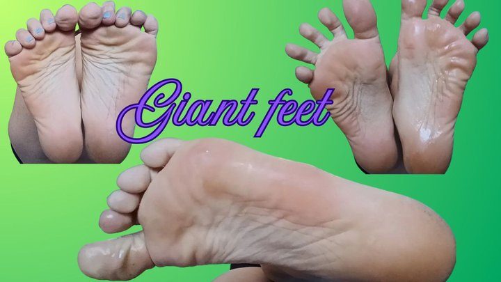 Caroline Honey - BIG AND OILY FEET