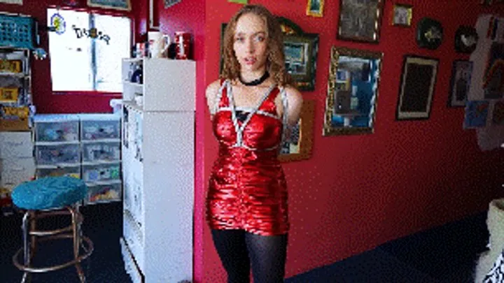 Hollyrope Omega - Jade Rose allows you to tie her up tightly and clave gag her during a bet, if she can escape you pay for a fancy dinner!