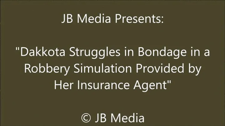 Jb Media - Dakkota Tries to Get a Home Insurance Discount From Her Agent - HD