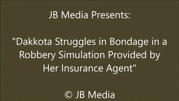 Jb Media - Dakkota Tries to Get a Home Insurance Discount From Her Agent - SD