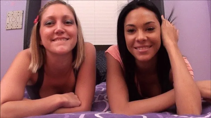 My Foot Girls Fun - Taylor and her friend tickle you all over!