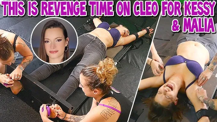 Tickle Frenchtickling  Store - THIS IS REVENGE TIME ON CLEO FOR KESSY & MALIA - HD WMV