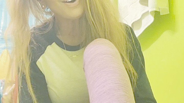 Stacy Burke`s Fetish To Go - Your Girlfriend Caught you Smelling my Socks?