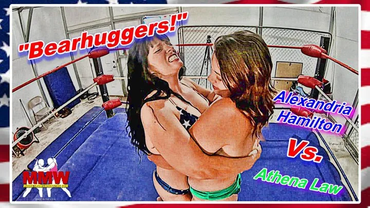 Modest Moms Wrestling - Bearhuggers! WMV