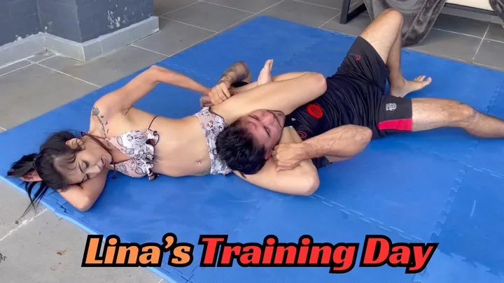 Kink Sports - Skinny Pilates Girl Lina takes on Macho Eider