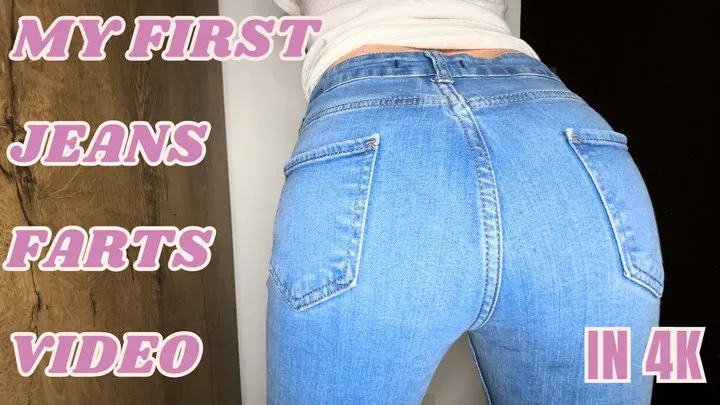 Katiekinky - My First Jeans Farting Video 4k