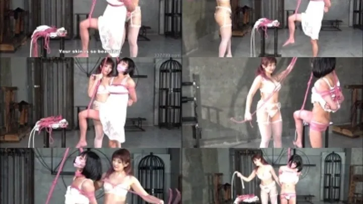 Japanese Femdom Slave Beware - Sissified Male Suffering and Strung Up - Part 1