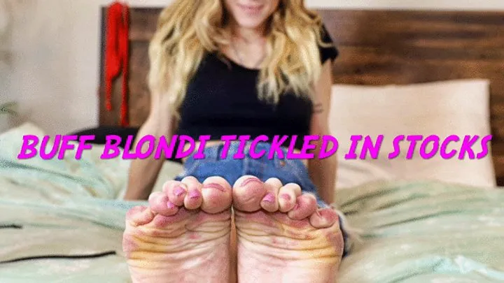 The Devils Footstool - Buff Blondi Tickled in Stocks