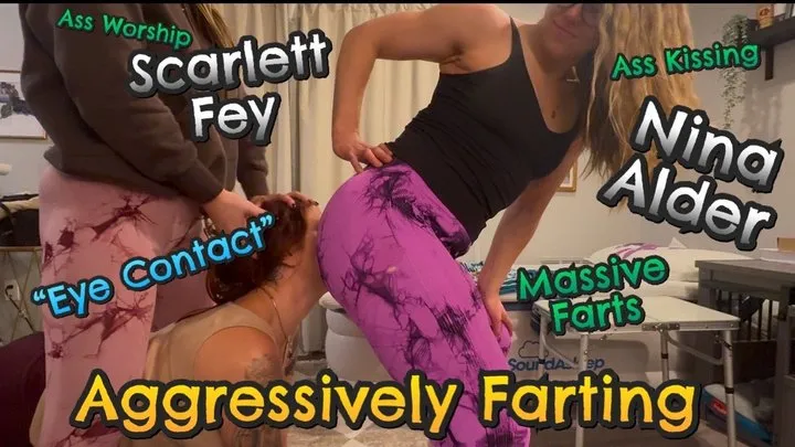 Fetish Nature Films - Nina and Scarlett Destroy a Pretty Face