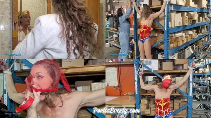 Portia Everly - 063- Boss Babe Revenge: Wonder Woman's Night In starring JJ Plush and Portia Everly 4K