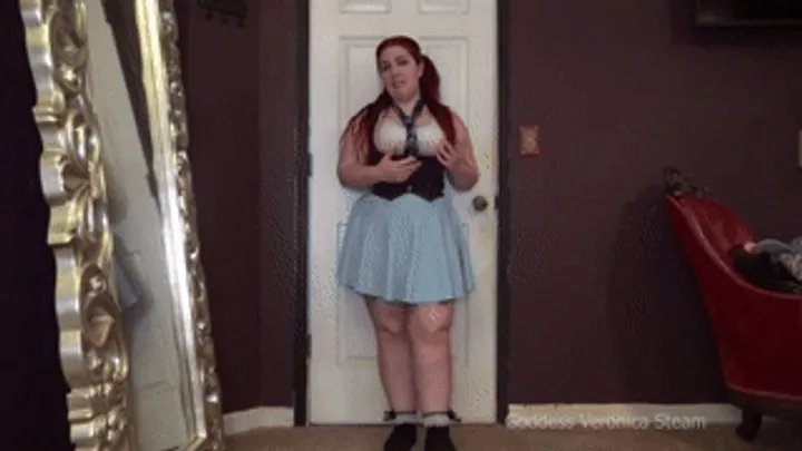 Goddess Veronica Steam - Naughty Farting Schoolgirl