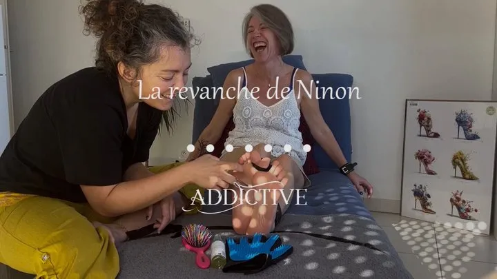 Addictive French Girl - French - Ninon's ticklish revenge