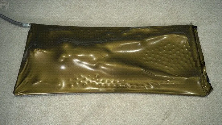 Vacuum Dreams - Gold vacuum bed with balls and vibro
