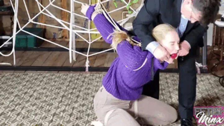 Minx Grrl's Fetish Corner - Ariel Anderssen - Sweaters, Spankings and Strappados (WMV Format)
