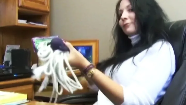 Gina Rae Michaels Bondage - Your boss Gina asks you to tie her up