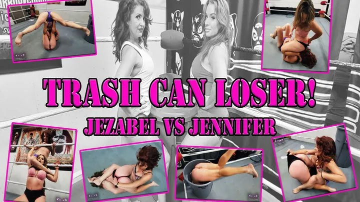Lucha Girls ~ Female Pro Wrestling - 1310-Youre a Trash Can Loser - Fantasy Wrestling