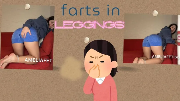 Ameliafetishh - GUESS WHAT I ATE FROM THE SMELL OF MY FARTS IN LEGGINGS