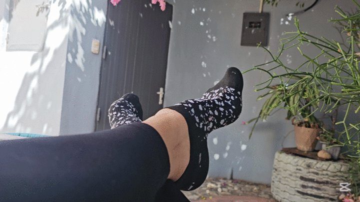 Foot Fetish Paradise - Milah Highly Arched Feet in sexy socks