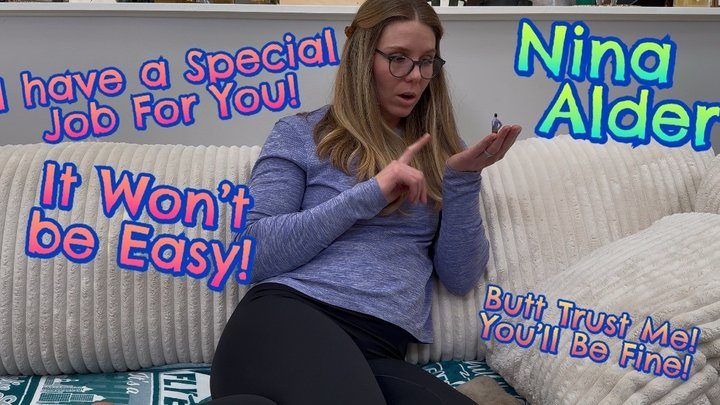 Fetish Nature's Giantess Adventures - I have a Special Job For You! - Nina Alder - Anal Vore - Farting
